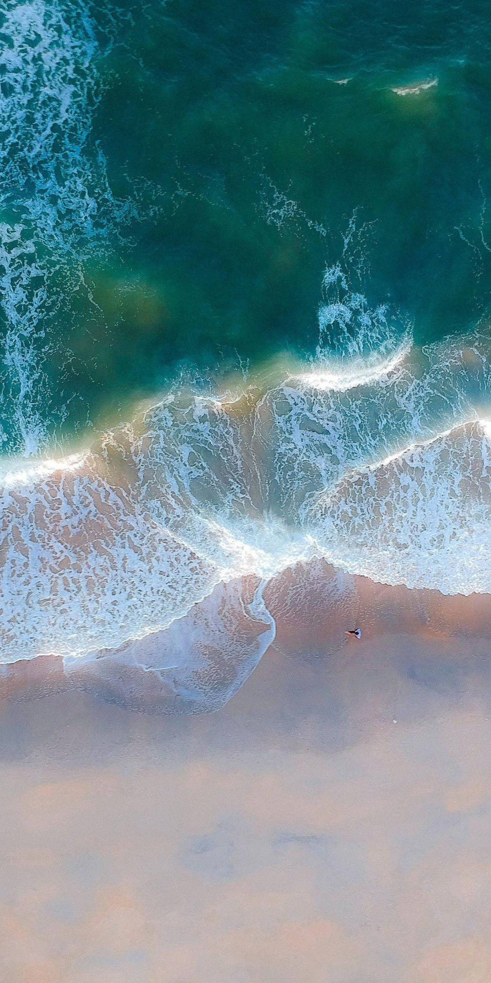 Telegram Beach And Wave Wallpaper
