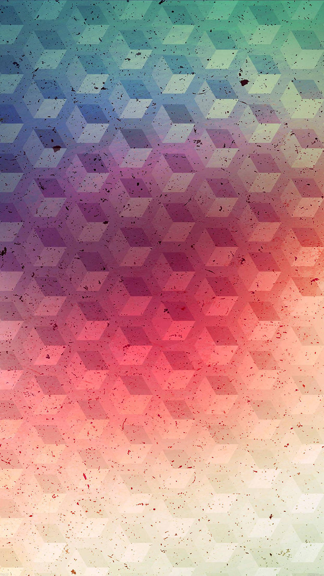 Telegram Cube Patterns Wallpaper