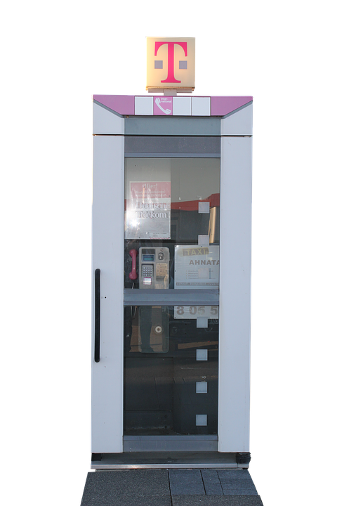 Telekom Phone Booth PNG