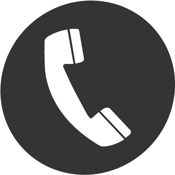 Telephone Icon Black Background PNG