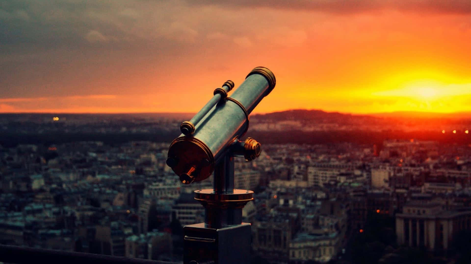 Telescope Sunset Picture