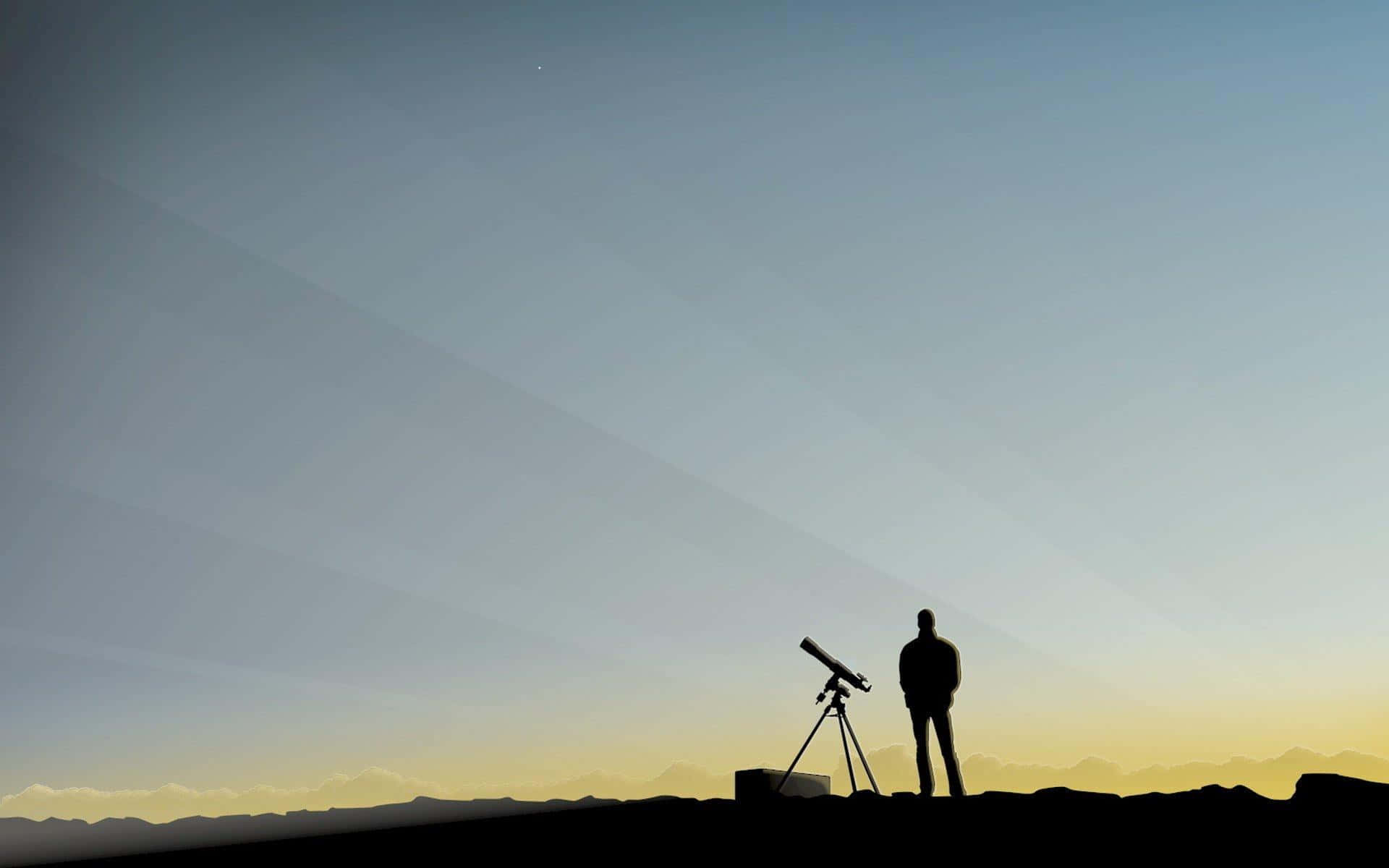 Stargazing with a telescope