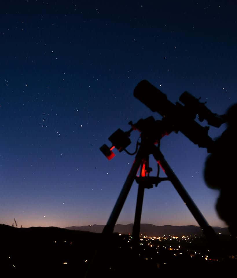Telescope Silhouette Picture