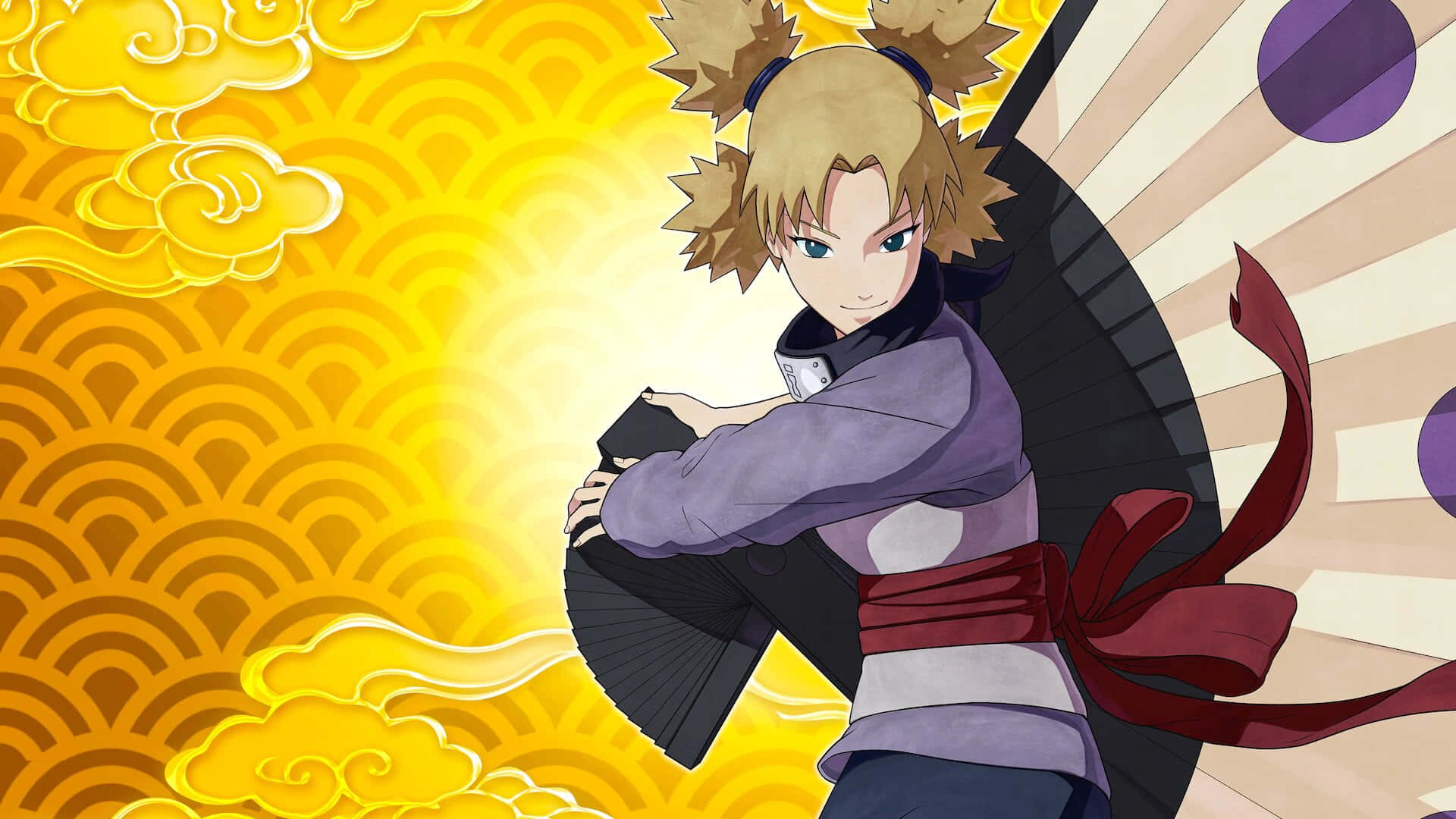 Temari the Skilled Puppeteer Wallpaper