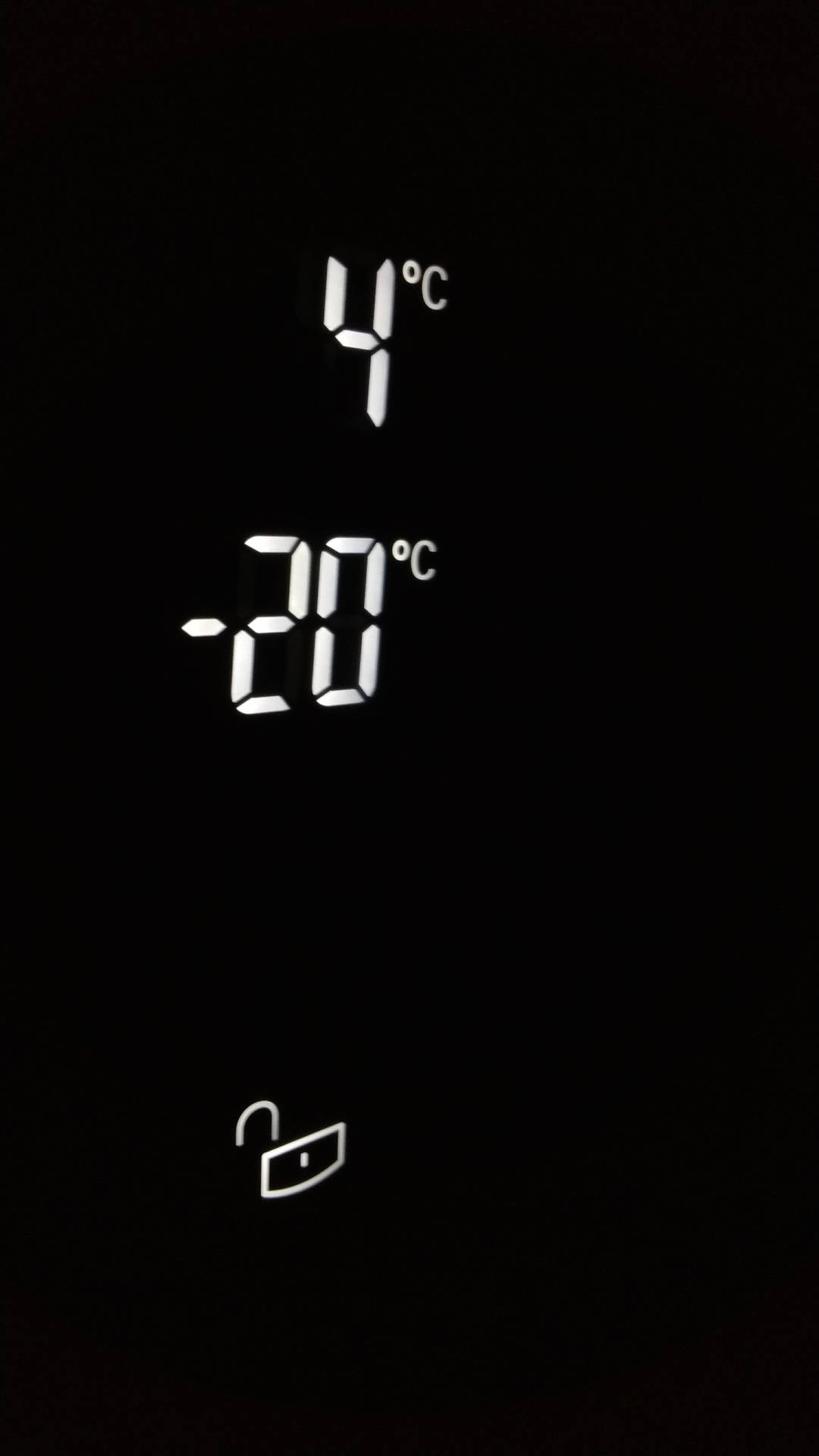 Temperature Samsung Black