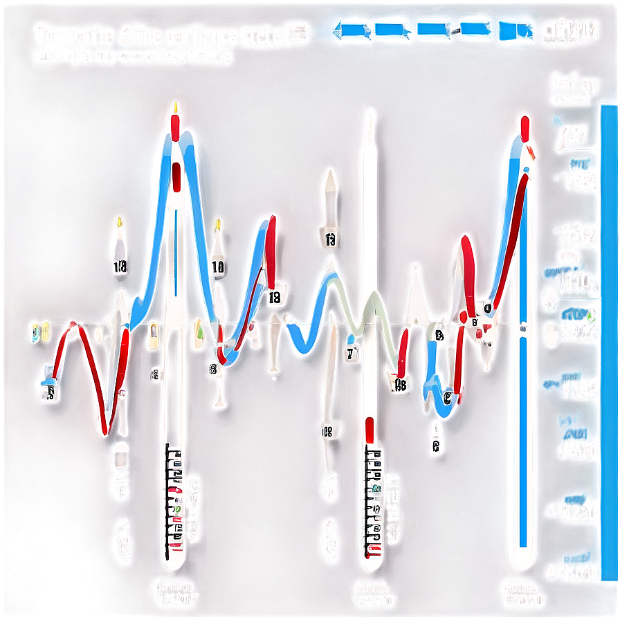 Temperature Variance Line Chart Png Clt PNG