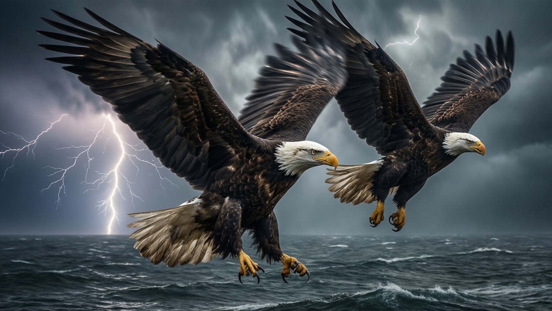 Tempest Eagles Wallpaper