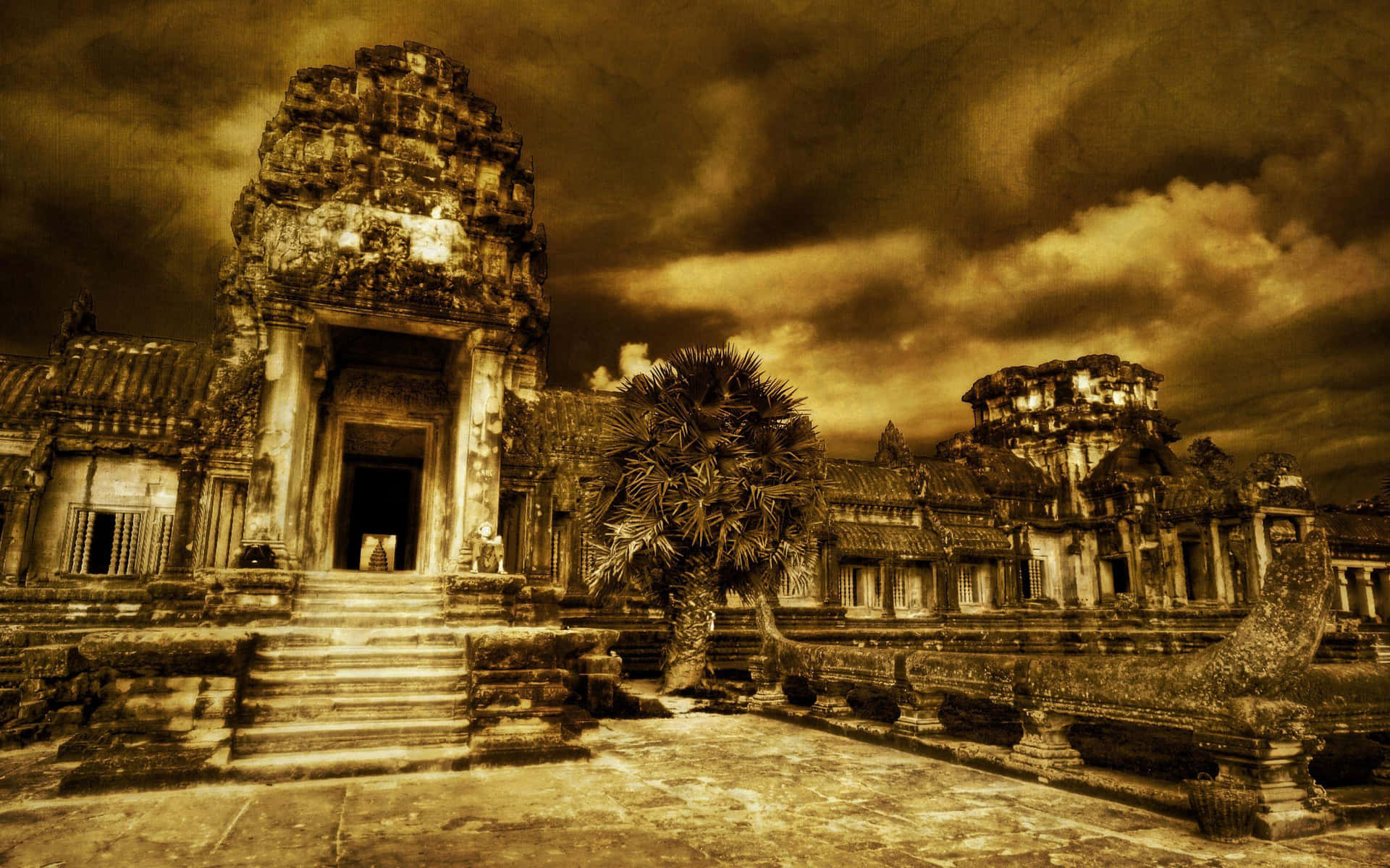 Einatemberaubender Blick Auf Den Tempel Wat Phra That Doi Suthep In Chiang Mai, Thailand