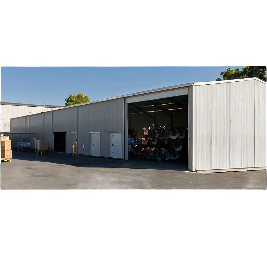 Temporary Pop-up Warehouse Png 12 PNG