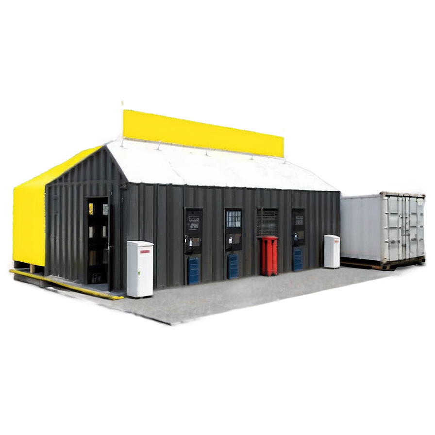 Temporary Pop-up Warehouse Png Fny PNG