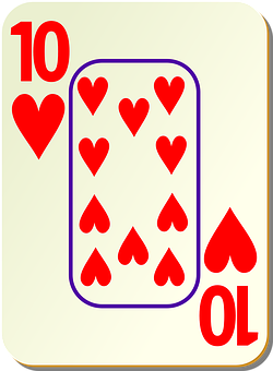 Ten_of_ Hearts_ Playing_ Card PNG