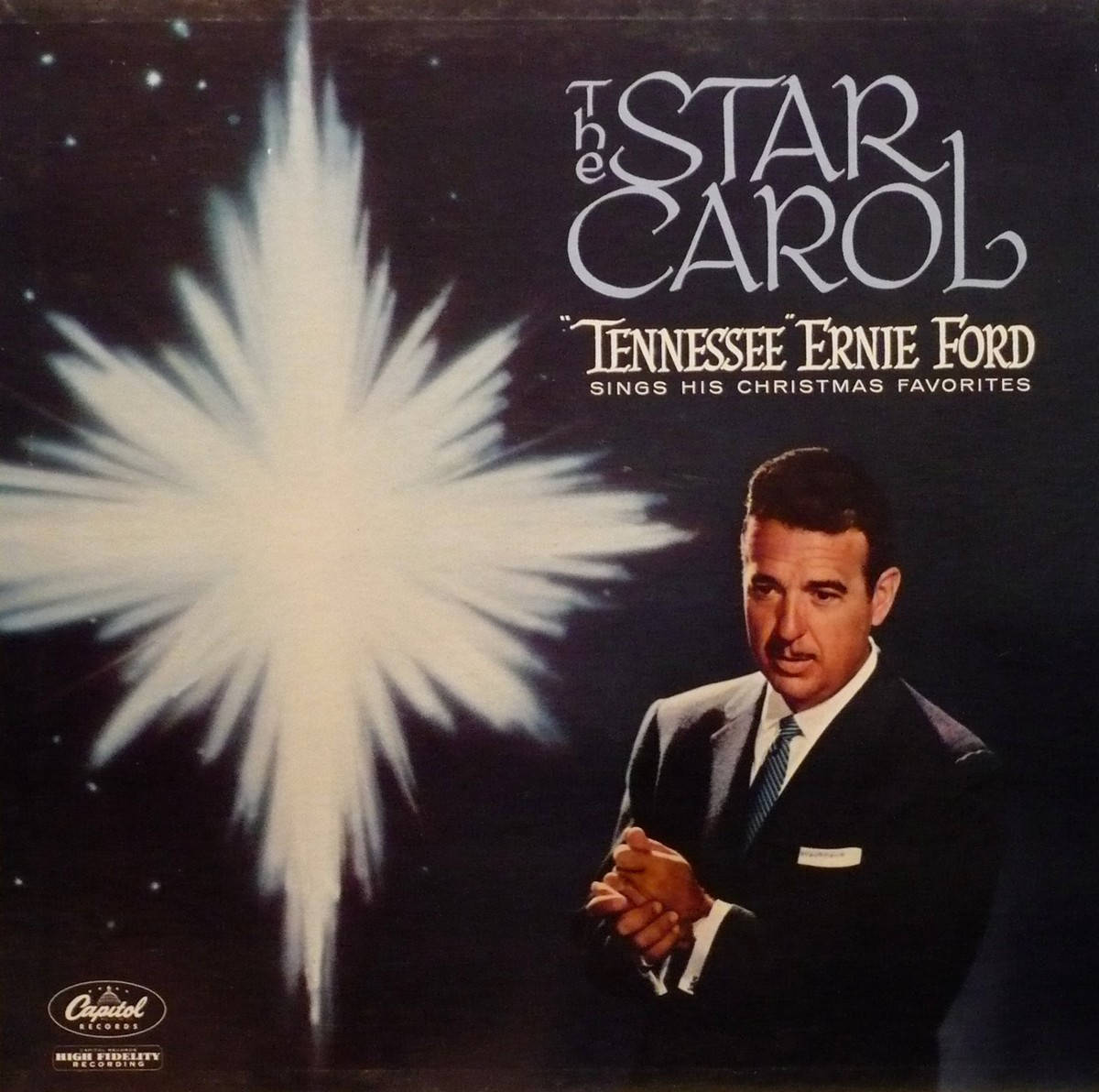 Tennessee Ernie Ford For Den Stjerne Carolers højt Wallpaper