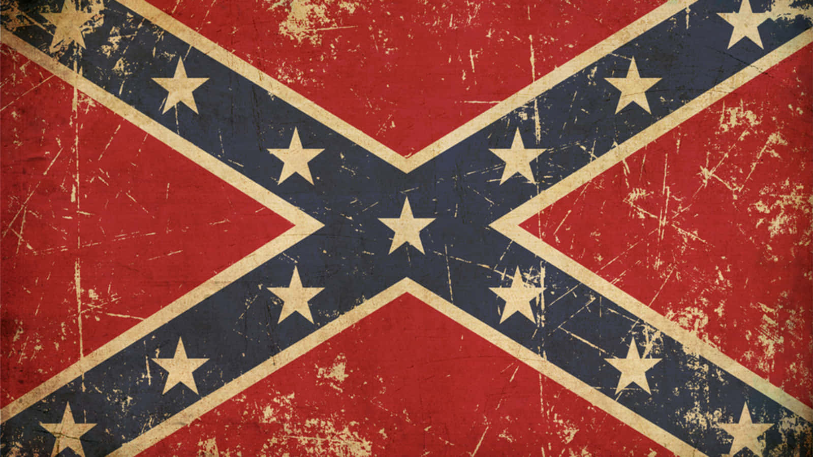A Confederate Flag With Stars And Stripes Wallpaper