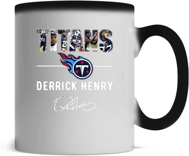 Tennessee Titans Derrick Henry Custom Mug PNG