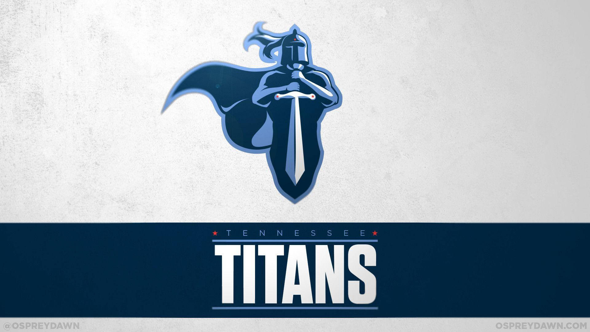 Tennessee Titans Knight With Sword Wallpaper
