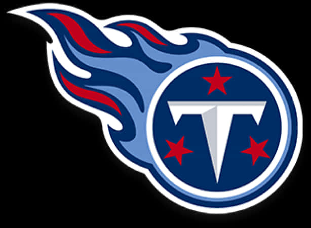 Tennessee Titans Logo Flame Design PNG