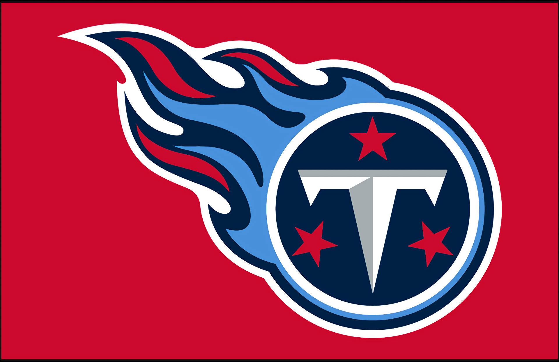 Tennessee Titans Red Logo Wallpaper