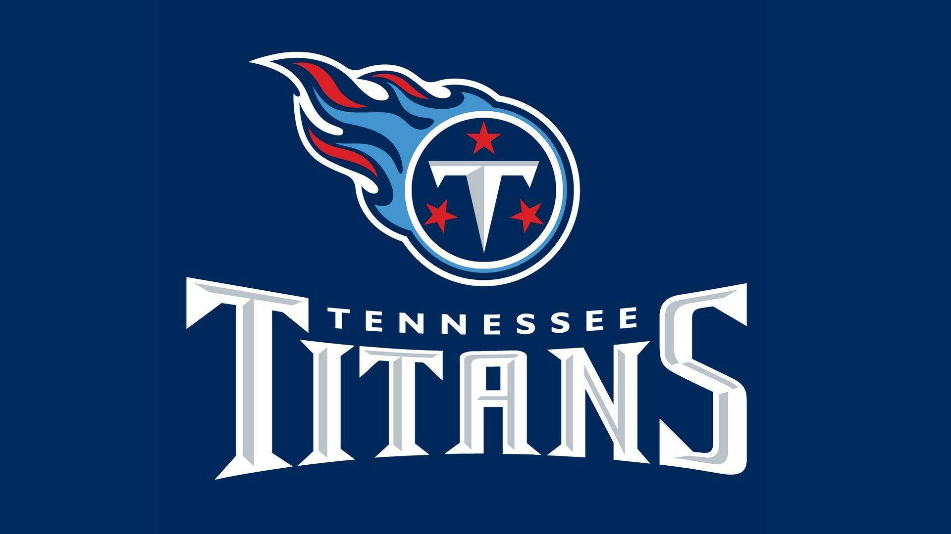Tennessee Titans With Wordmark Wallpaper