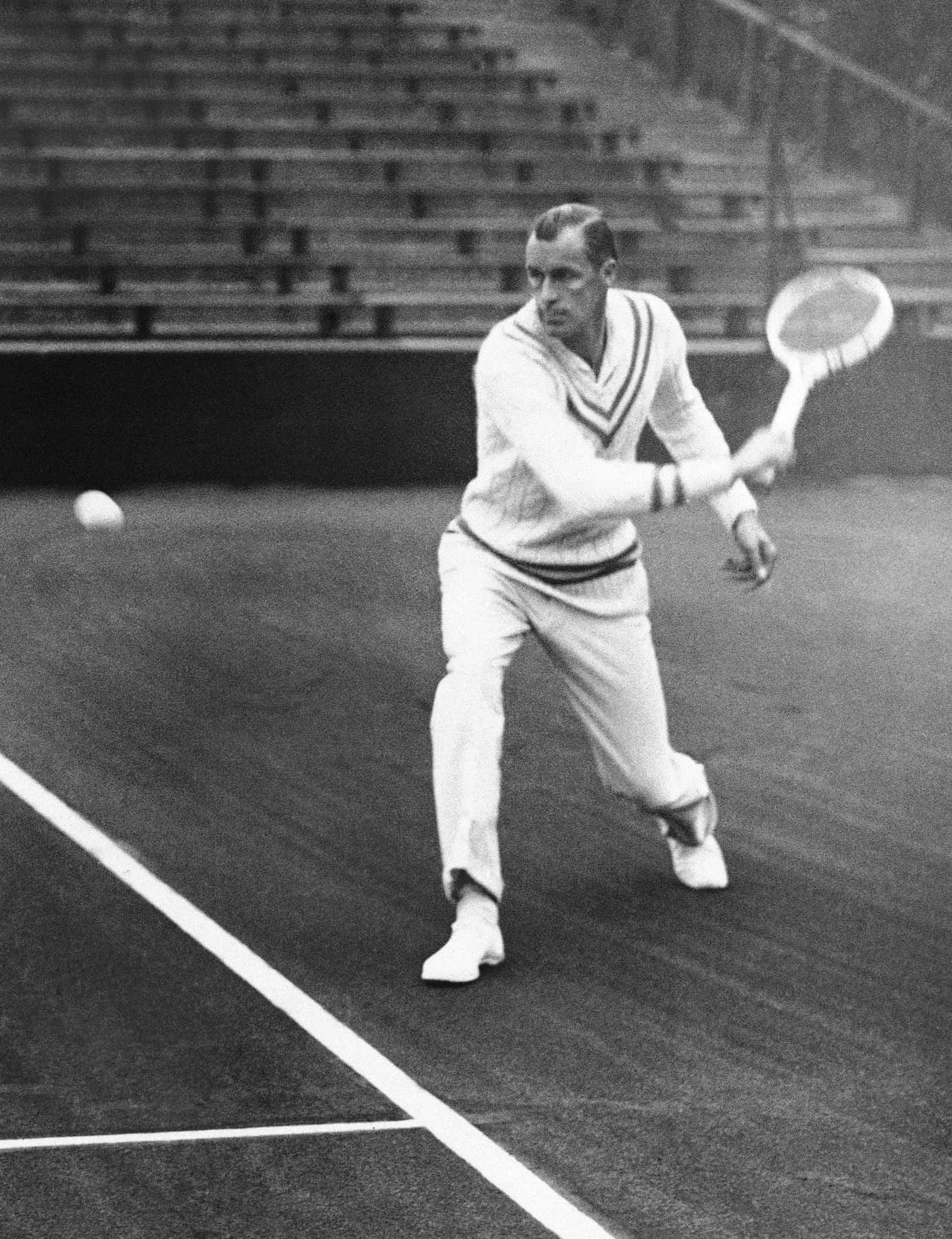 Tennis Bill Tilden Legende Teatralsk Wallpaper