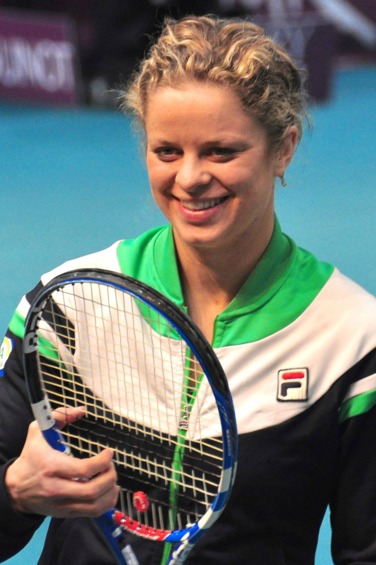 Estrelladel Juego De Tenis Kim Clijsters Fondo de pantalla