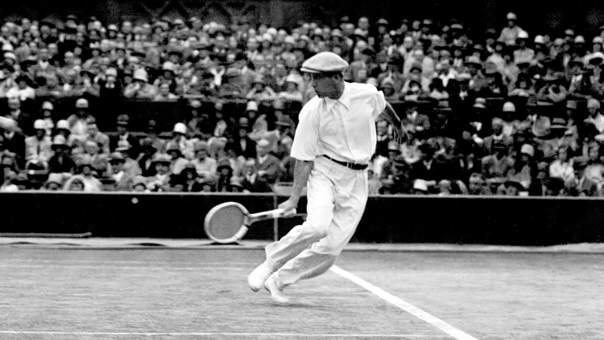 Tennis Hitting René Lacoste Wallpaper