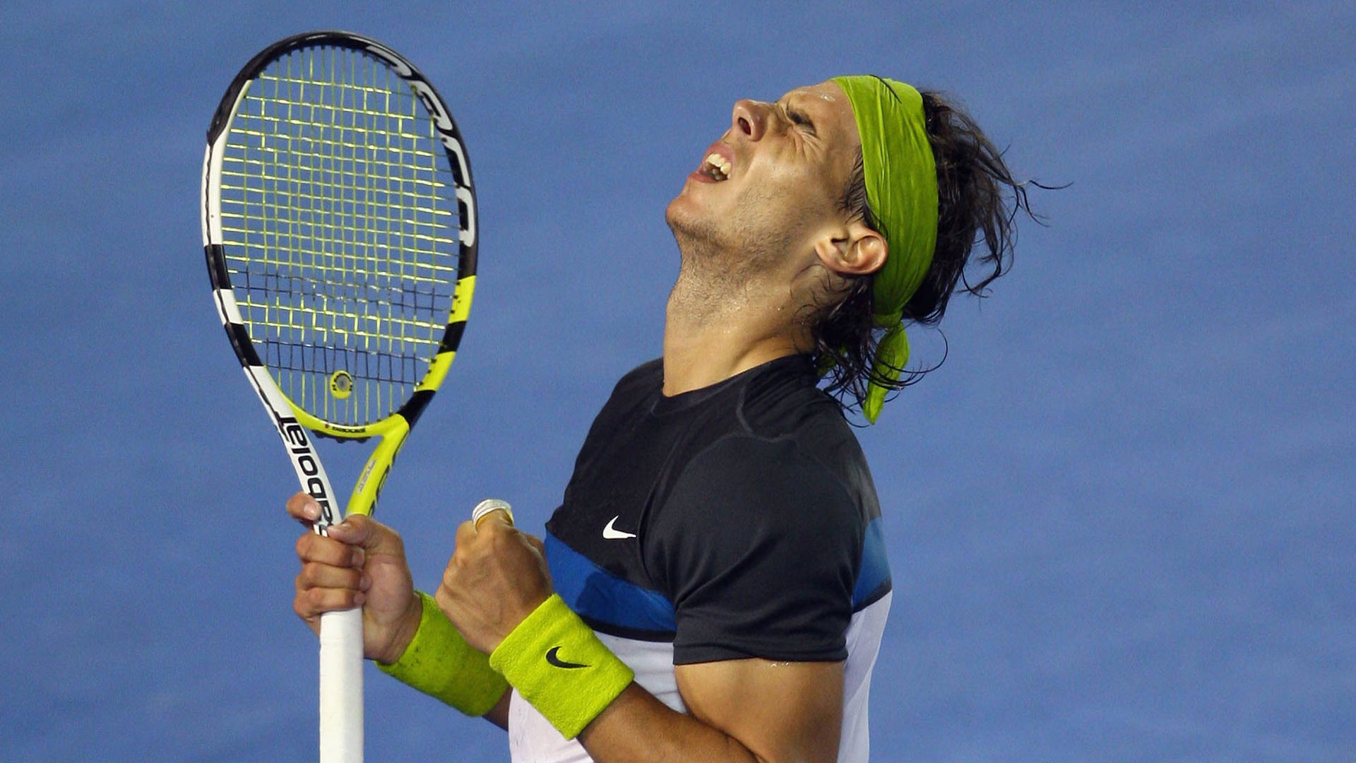 Tennis Nadal Scrunching Face Wallpaper