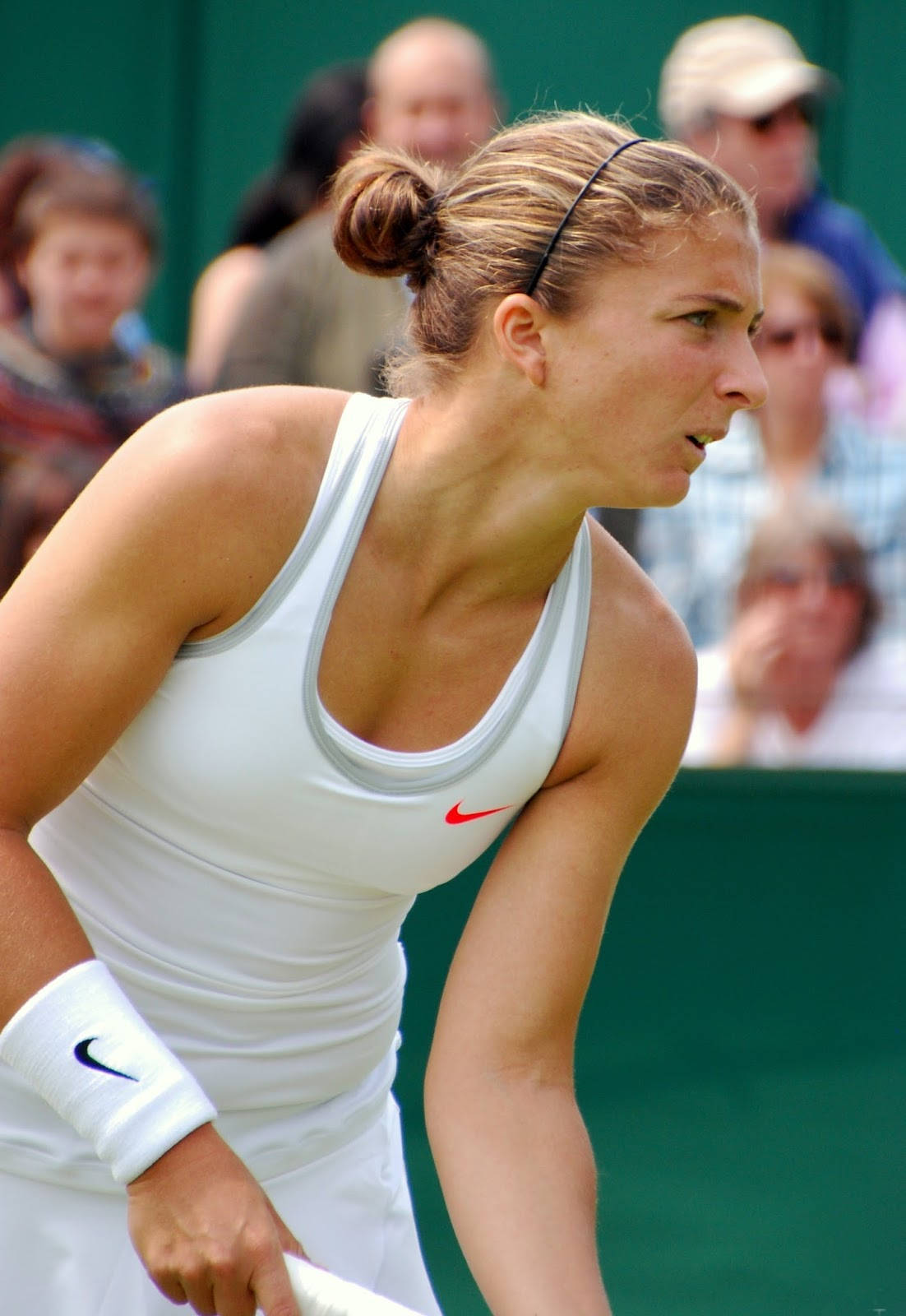 A Woman Playing Tennis Wallpaper