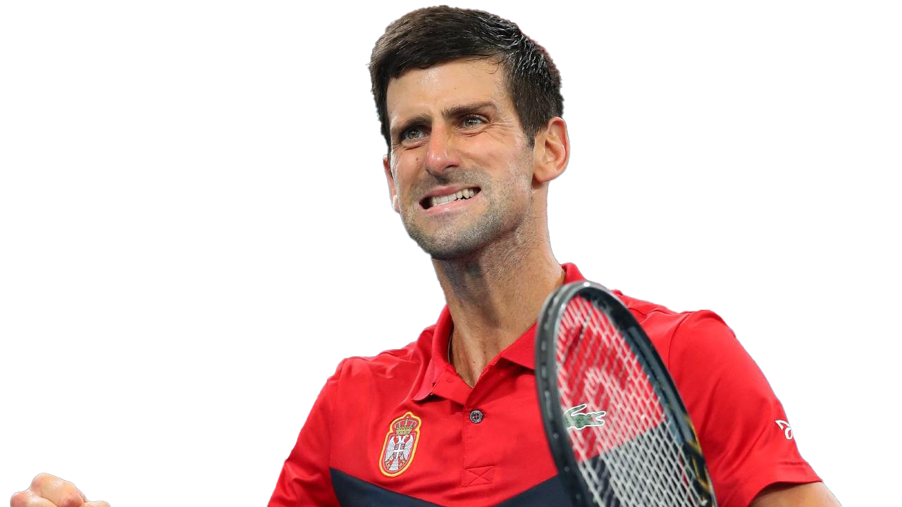 Tennis Player Concentration PNG