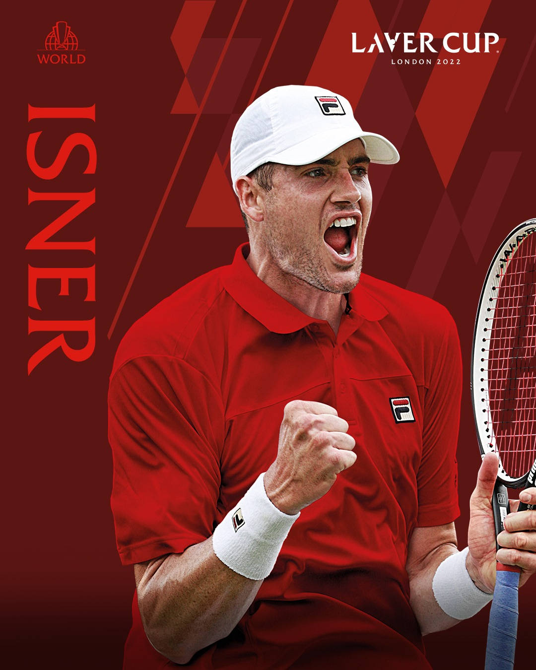 Tennisspieler John Isner Poster Wallpaper
