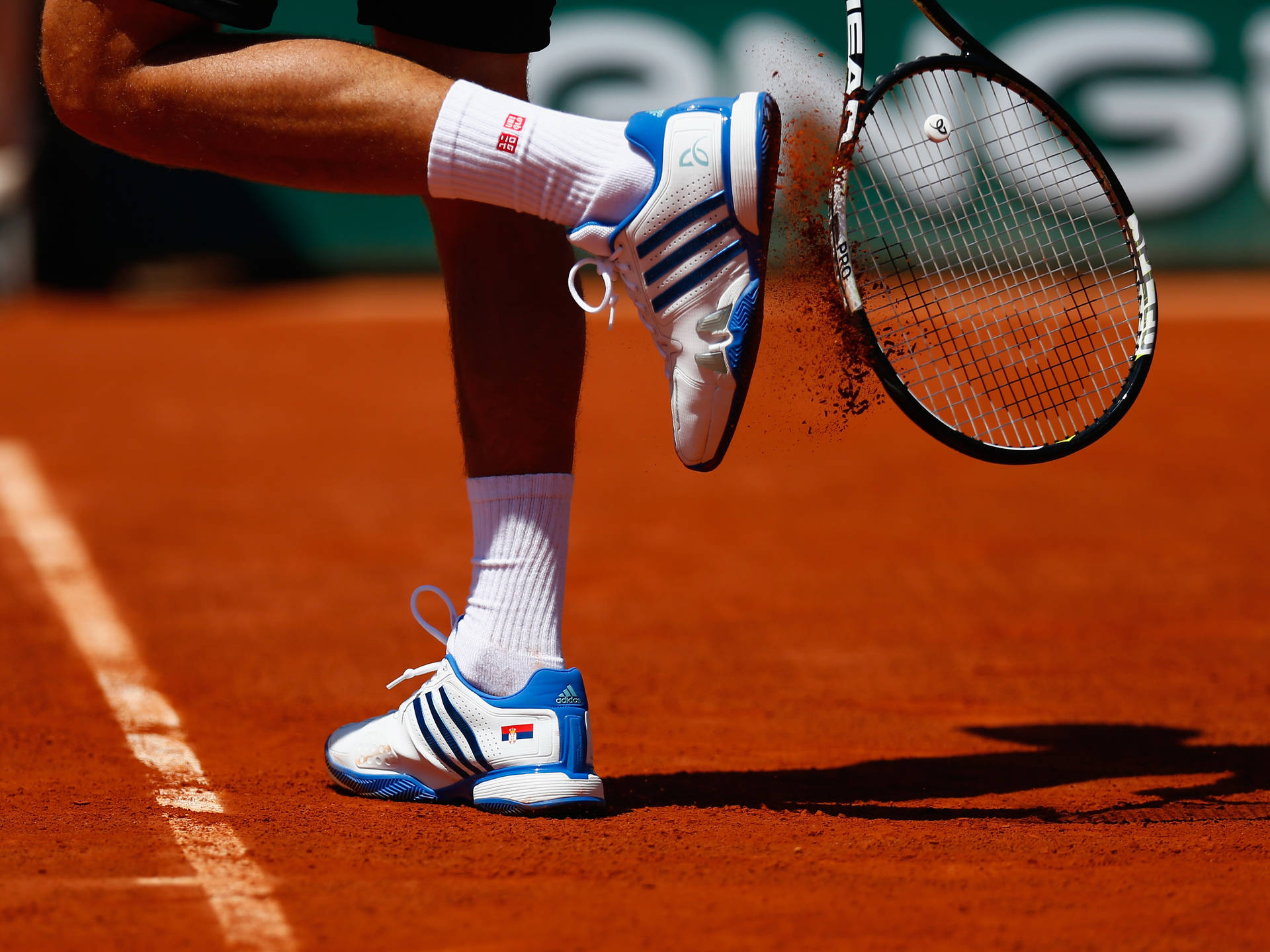 Download Tennis Player Shoes Wallpaper Wallpapers