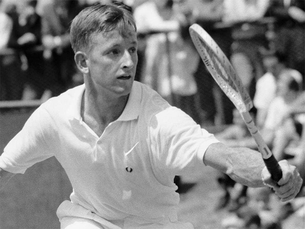 Tennis Player Young Rod Laver Wallpaper