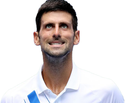 Download Tennis Pro Smiling Upwards | Wallpapers.com