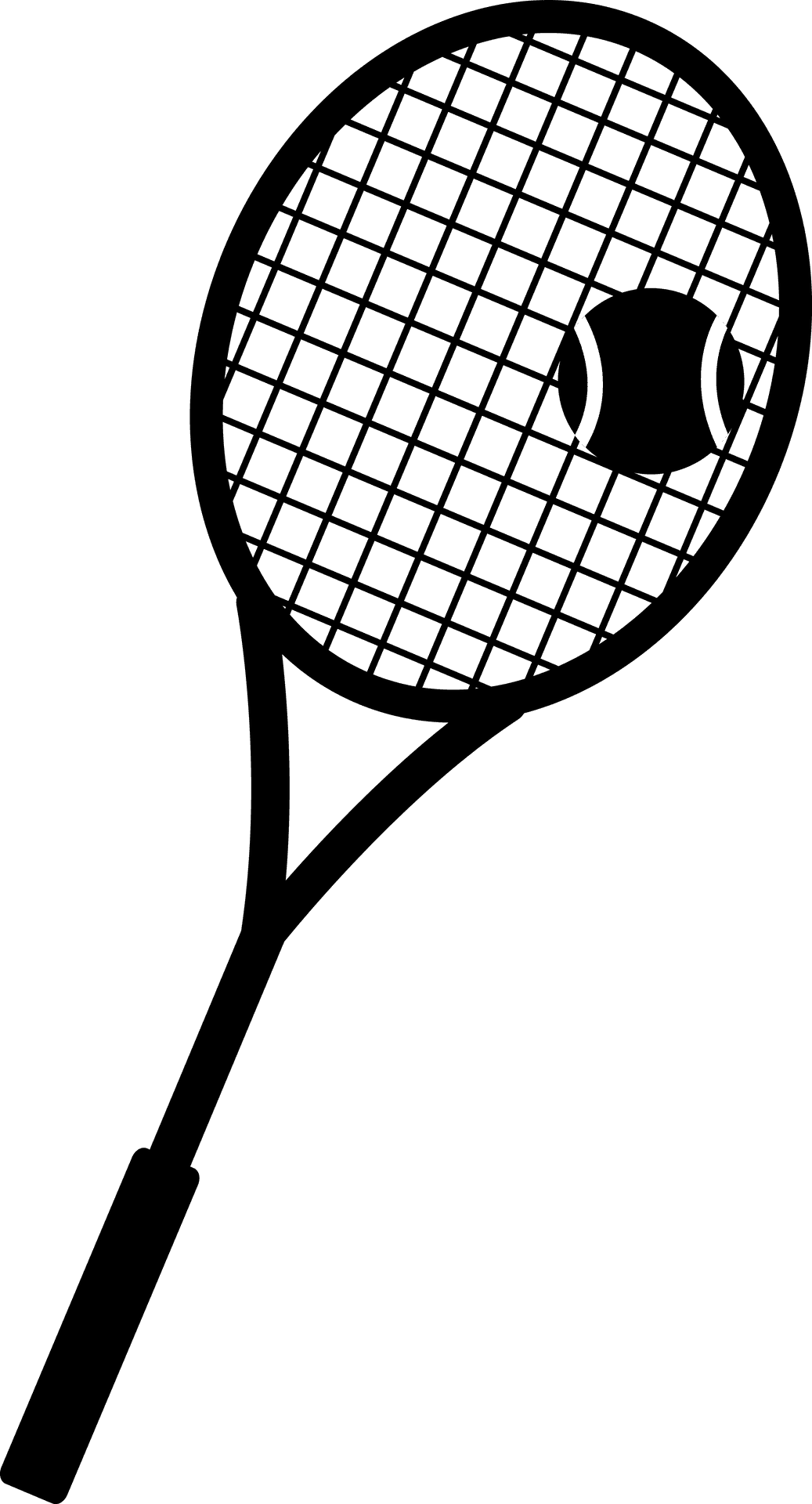 Tennis Racket Cartoon Eyes PNG