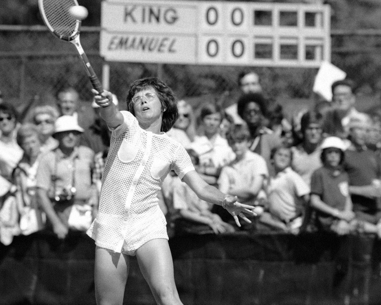 Tennisstar-athlet Bobby Riggs Wallpaper