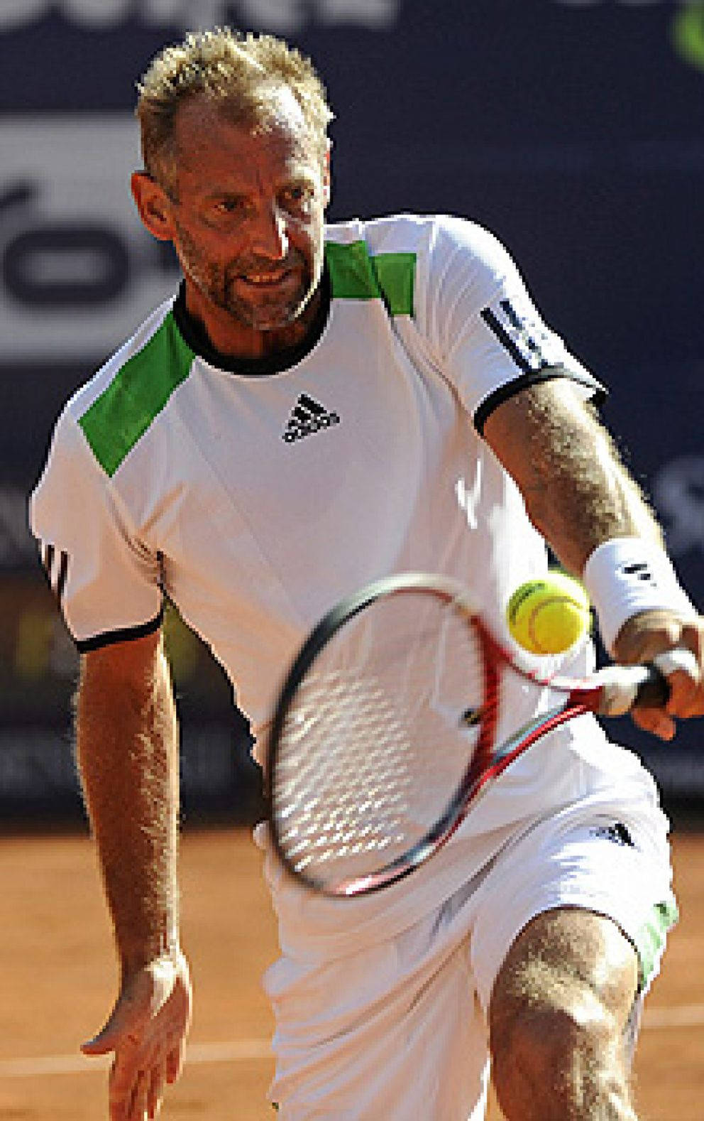 playSpænd Thomas Muster under Gameplay Wallpaper