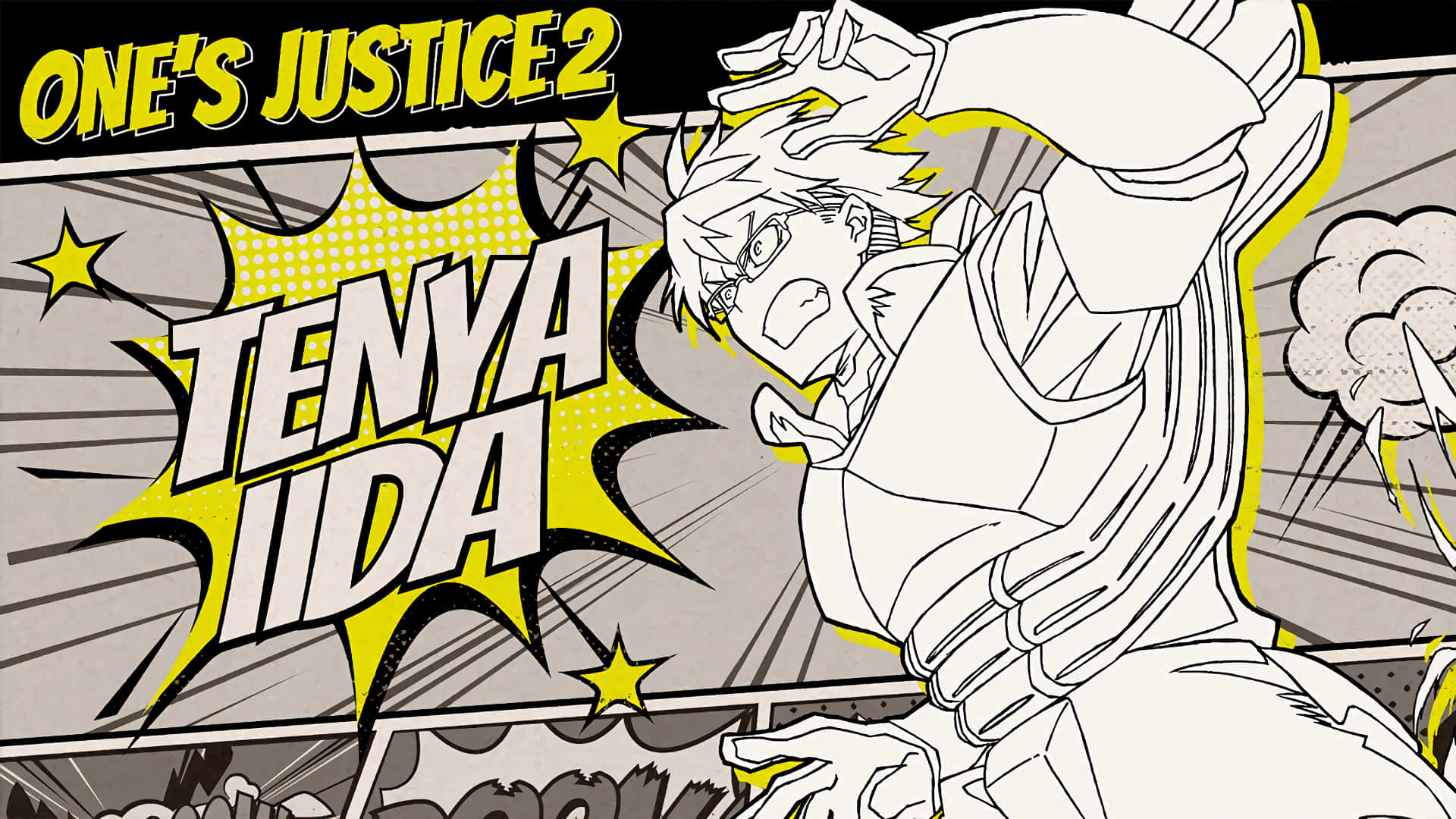 Tenya Iida, a leader in the superhero world Wallpaper
