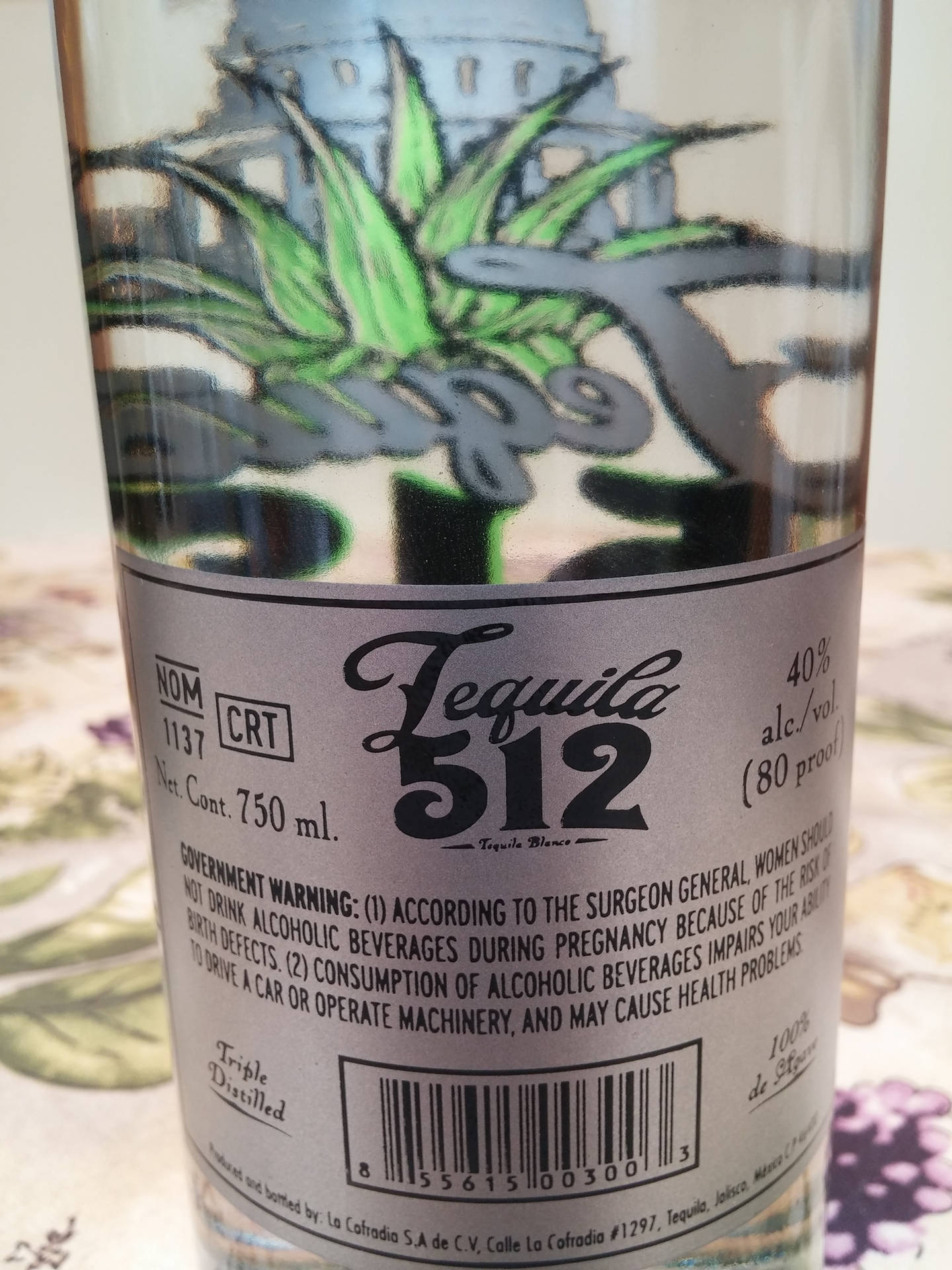 Tequila512 Rücken Etikett Wallpaper