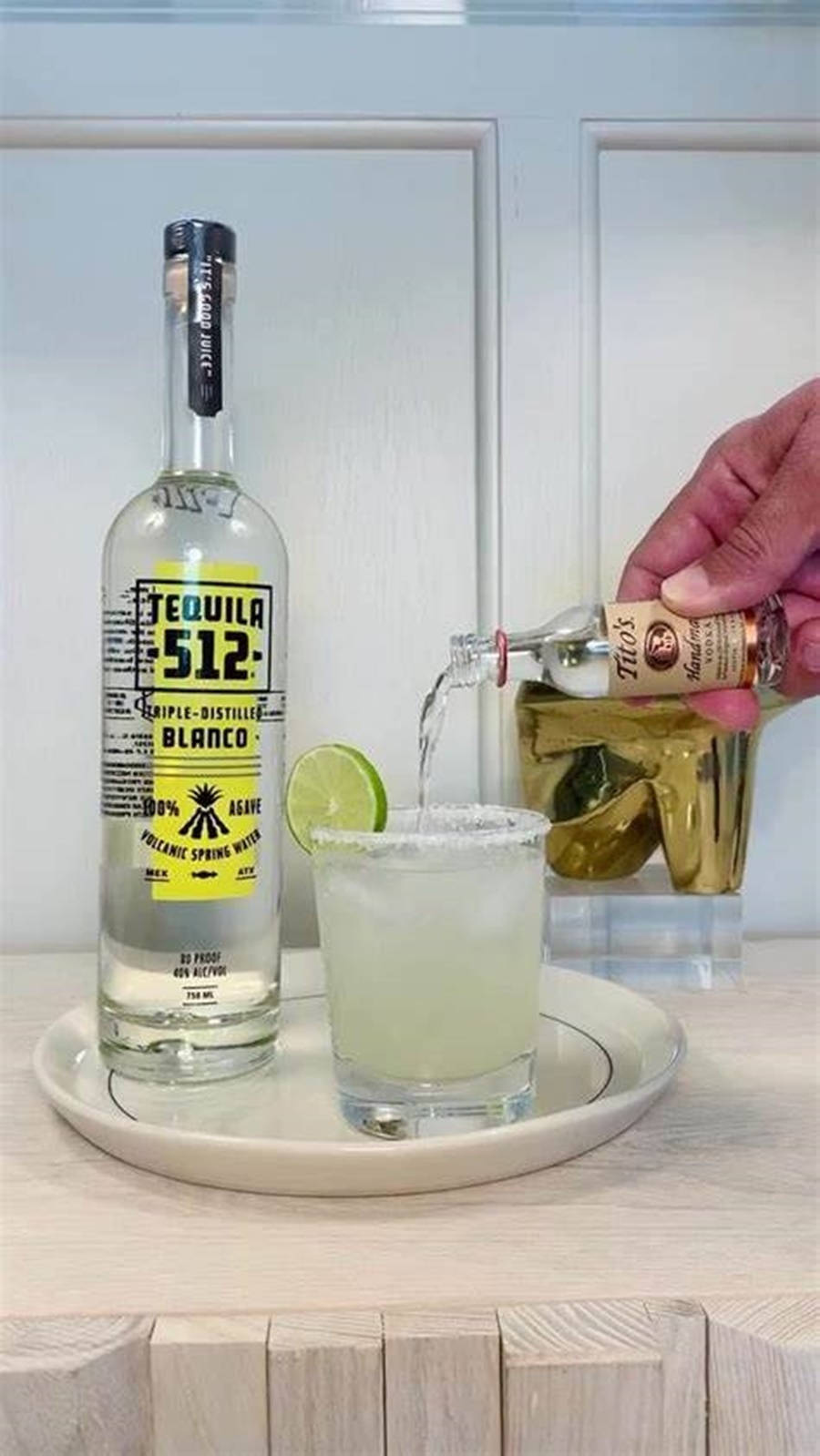 Tequila 512 Drik Med Vodka Wallpaper