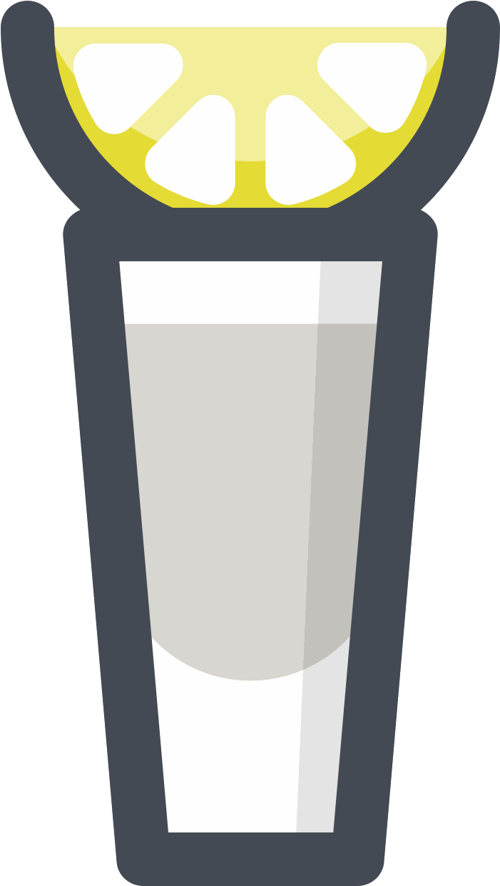 Tequila Shot Glass Icon PNG