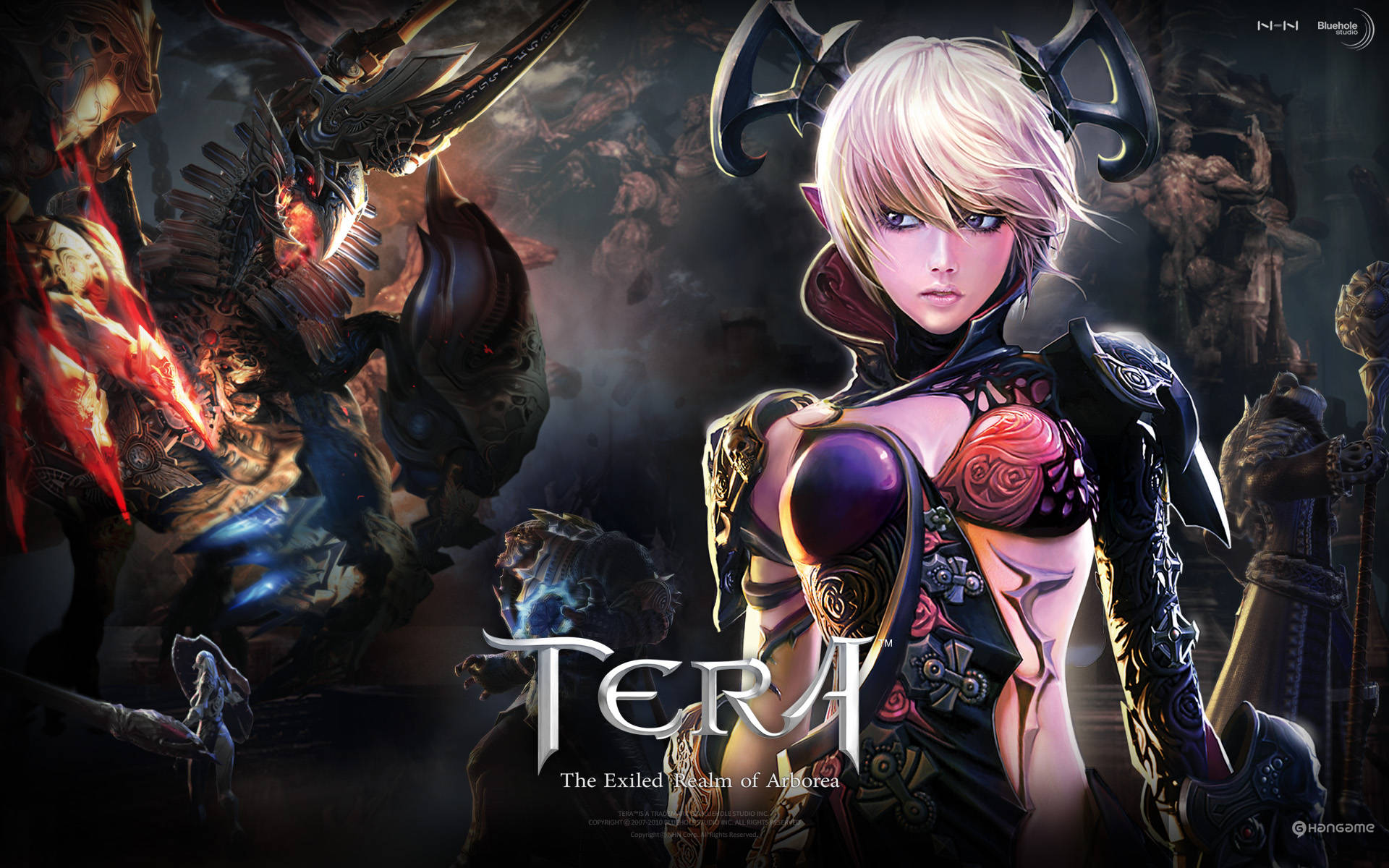Tera Online Game World Cover Art Wallpaper