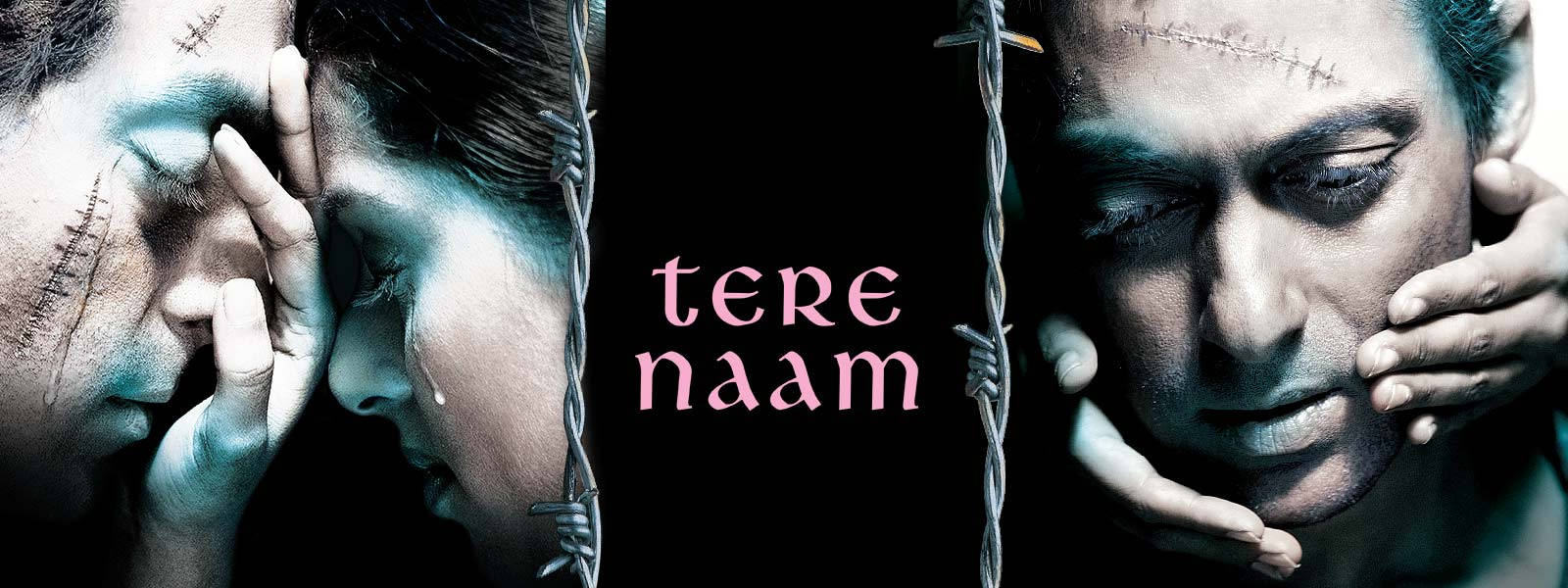 Tere Naam Poster With Barbed Wires Wallpaper