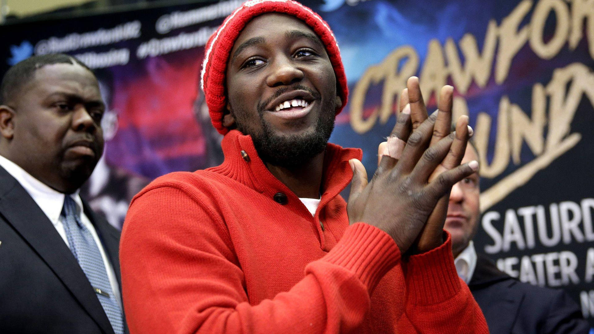 Terence Crawford Clapping Wallpaper