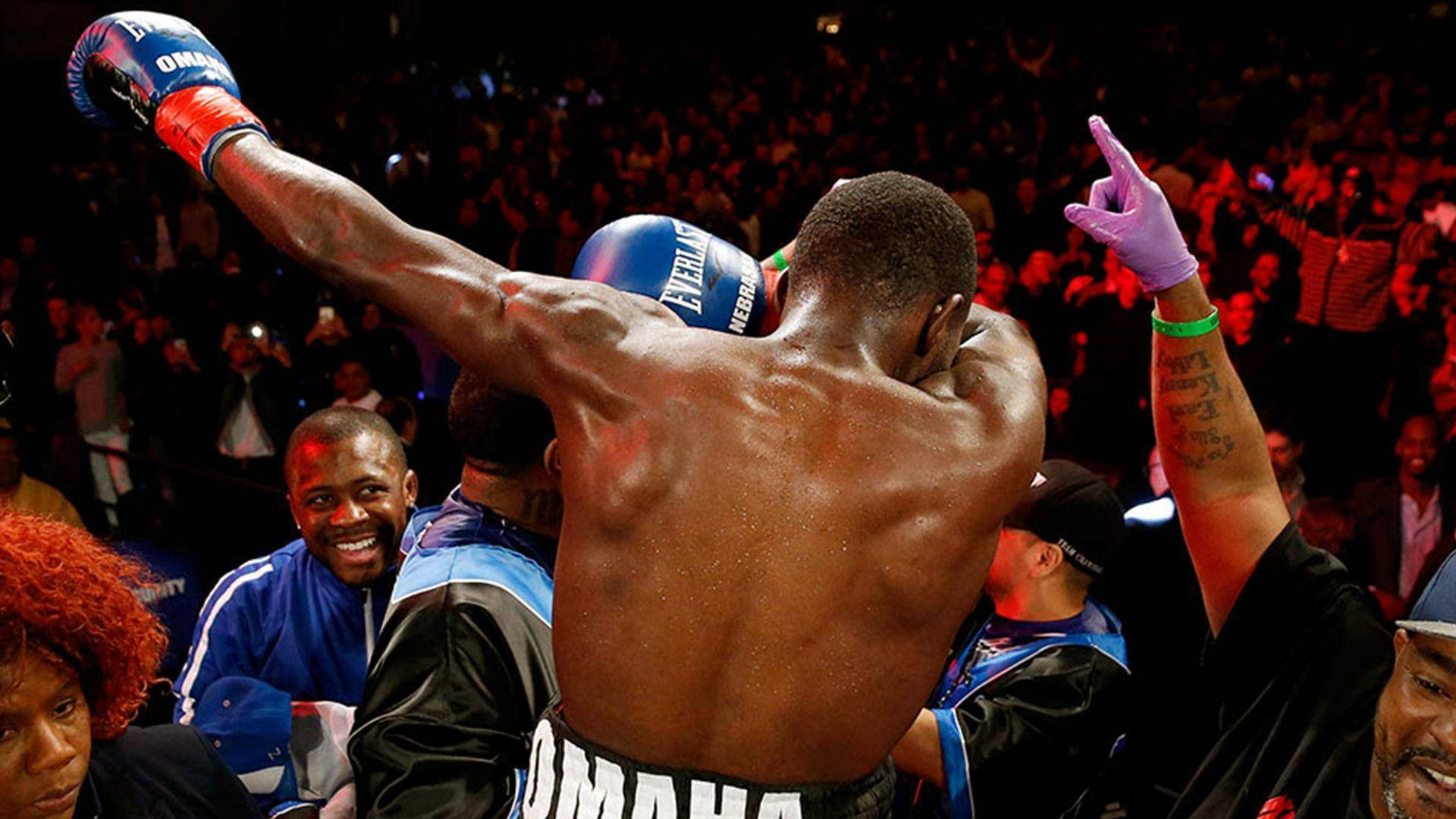 Terence Crawford Dabbing Person Pointing Wallpaper