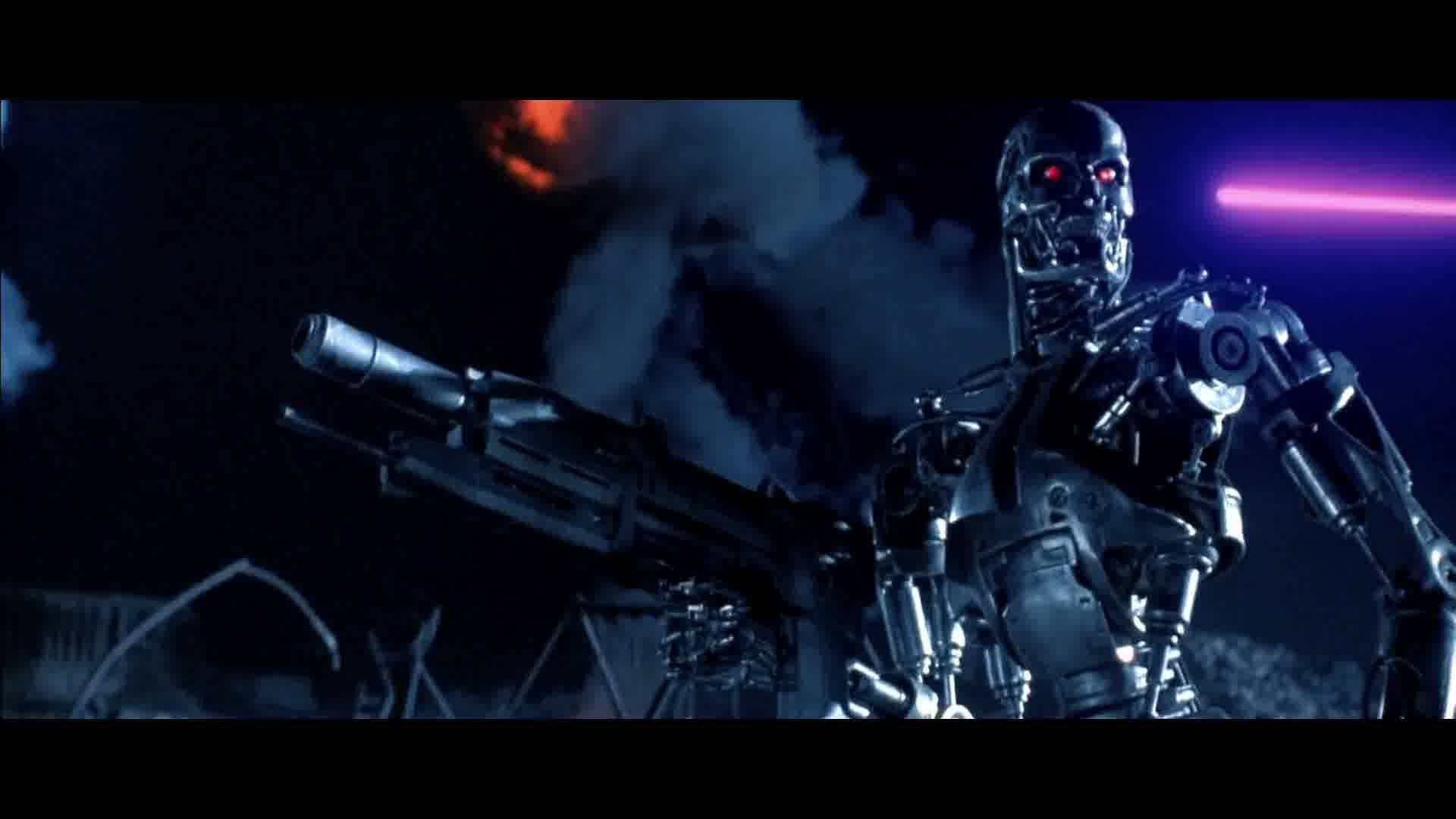 Terminator Cyborg Attack