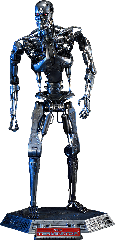 Terminator Cyborg Standing PNG