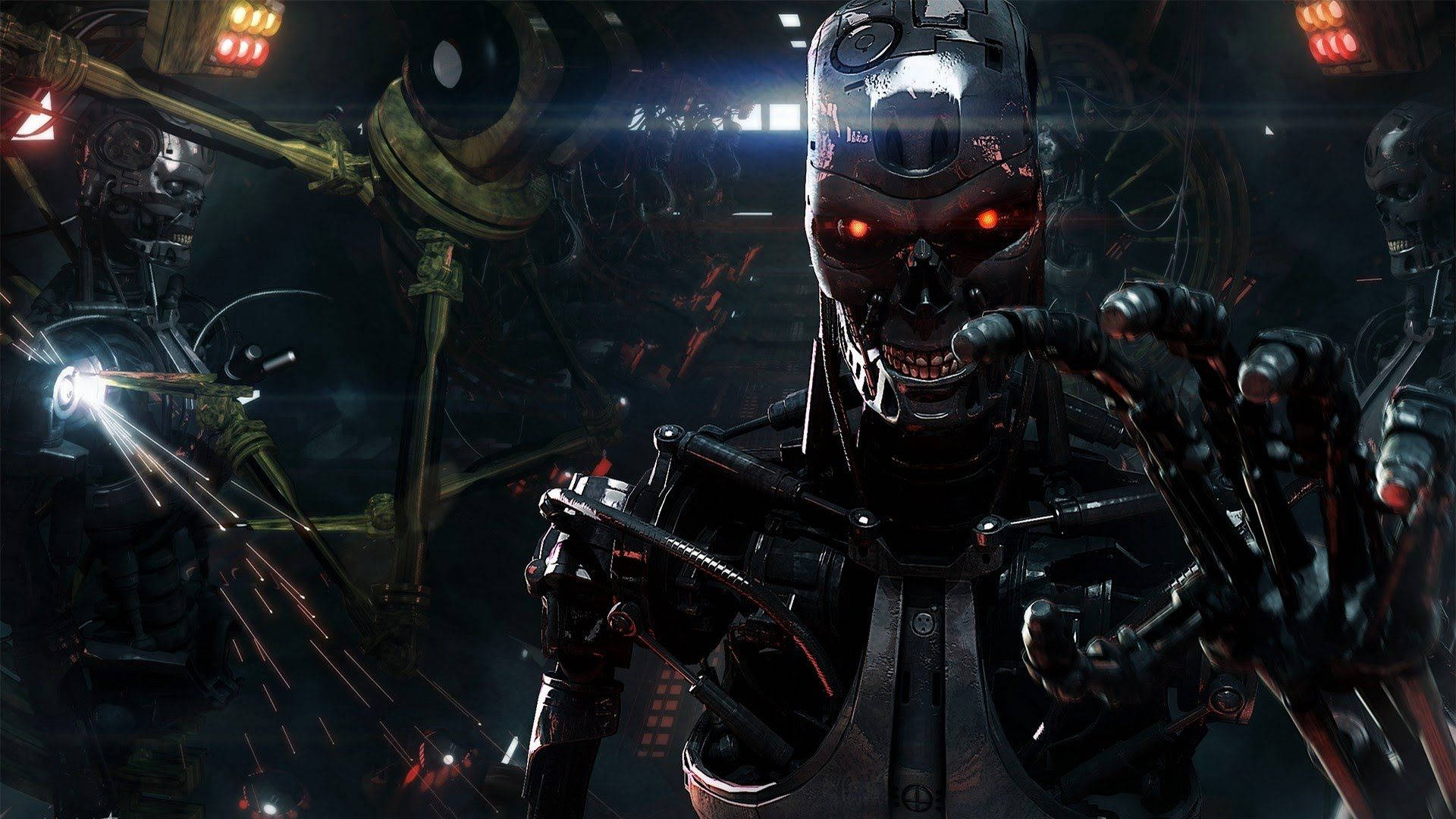 Terminator Horrific Robot Wallpaper