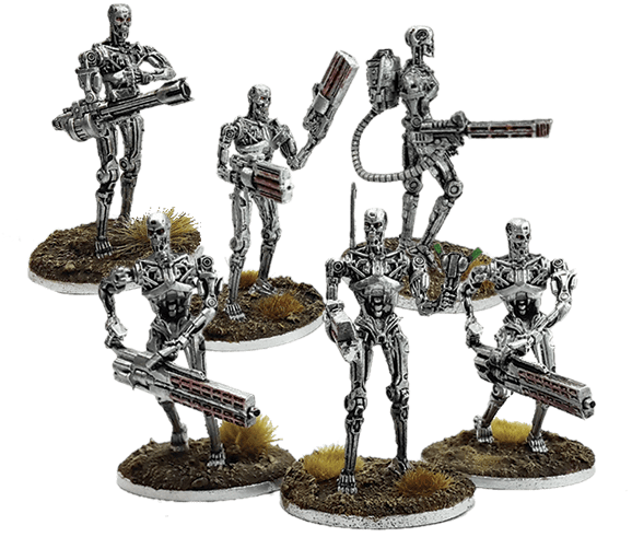 Terminator Miniature Models PNG