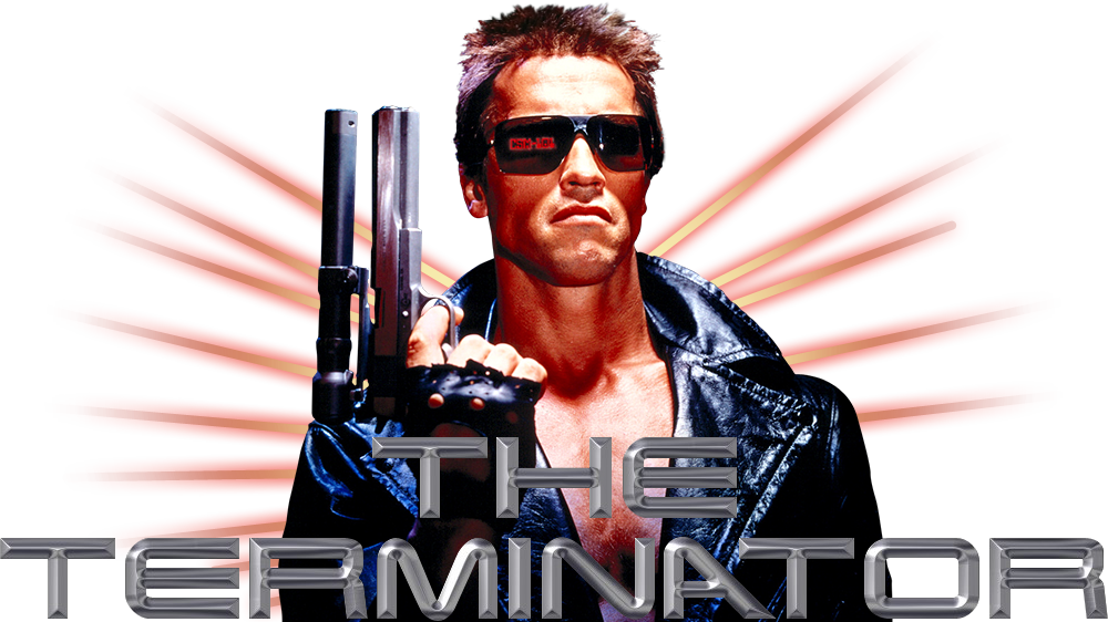 Download Terminator Movie Iconic Pose | Wallpapers.com