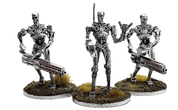 Terminator Series Endoskeletons PNG