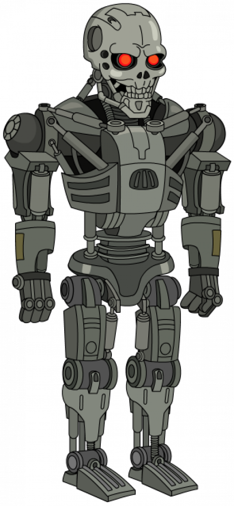 Terminator T800 Endoskeleton PNG